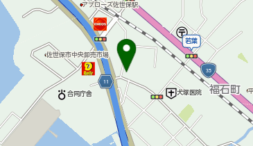 Agu hair elena佐世保店の地図画像