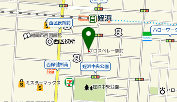 Agu hair manon 姪浜店の地図画像