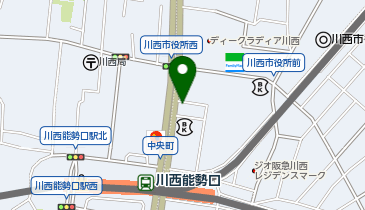 Agu hair etra川西店の地図画像
