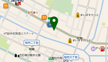 Agu hair garnet門前仲町店の地図画像