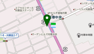 Agu hair urban札幌月寒店の地図画像