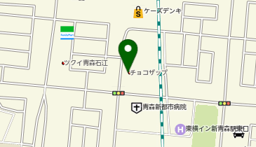 Agu hair aise石江店の地図画像