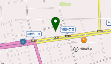 Agu hair still小樽稲穂店の地図画像