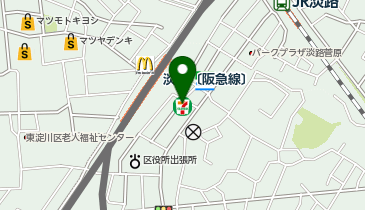 Agu hair chiffon 淡路店の地図画像