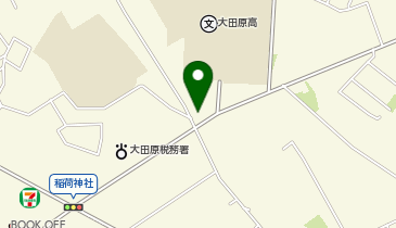Agu hair grant 大田原店の地図画像