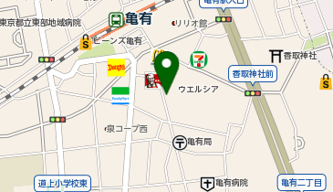 Men&rsquo;s hair salon First 亀有2号店の地図画像