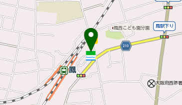 Agu hair faire鳳駅前店の地図画像