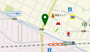 Agu hair monet三鷹店の地図画像