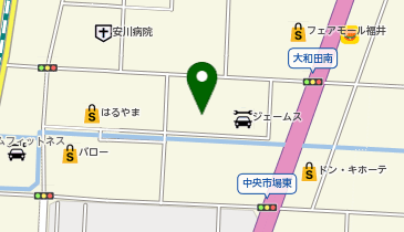 Agu hair i&rsquo;ott 大和田店の地図画像