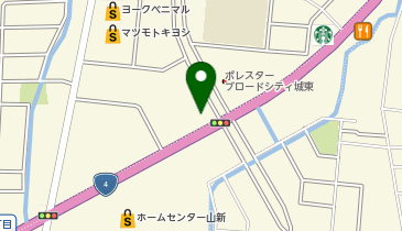 Agu hair stag 宇都宮城東店の地図画像