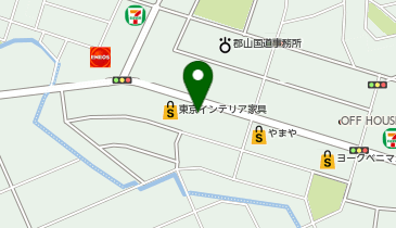 Agu hair ria郡山安積荒井店の地図画像