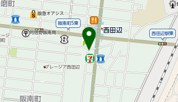 Agu hair Lily 西田辺店の地図画像