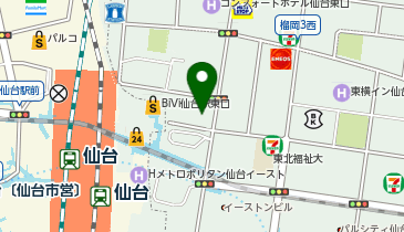 Agu hair jill仙台駅東口駅前店の地図画像