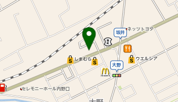 Agu hair felice新潟西区店の地図画像