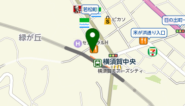 Agu hair ford 横須賀中央店の地図画像