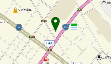 Agu hair tortue土浦店の地図画像