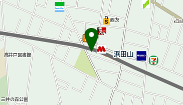 Agu hair hermann 浜田山店の地図画像