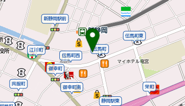 Agu hair aila 静岡店の地図画像