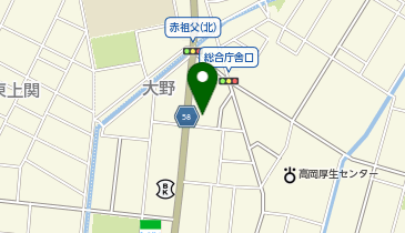 Agu hair luna富山高岡店の地図画像