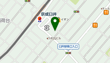 Agu hair chummy臼井店の地図画像