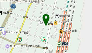 MEN&rsquo;S HAIR BLEACHi 郡山店の地図画像