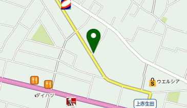 Agu hair piki館林店の地図画像