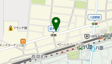 Agu hair est八田店の地図画像