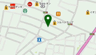 Agu hair rosso福島矢野目店の地図画像