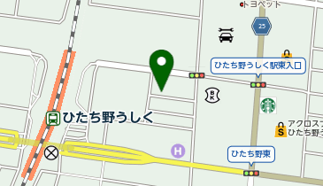 Agu hair rintひたち野うしく店の地図画像