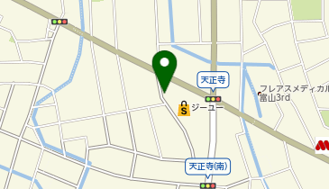 Agu hair mare 天正寺店の地図画像