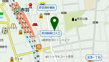 BLEACHi 赤羽店の地図画像
