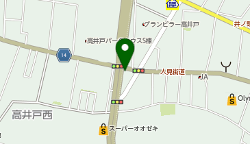 メンズサロン FADE&LINE 高井戸店の地図画像