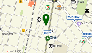Agu hair st.鹿児島中央駅2号店の地図画像