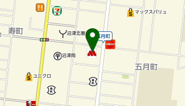 CODE.LINE沼津店の地図画像