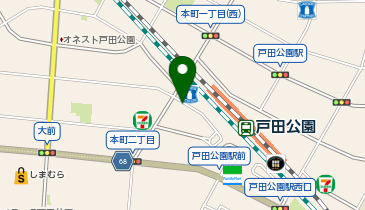 CODE.LINE 戸田公園店の地図画像