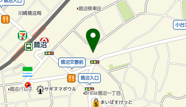 Agu hair becky鷺沼店の地図画像