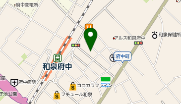Agu hair perla和泉府中駅前2号店の地図画像