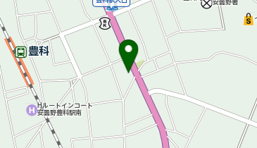 Agu hair allen 豊科店の地図画像