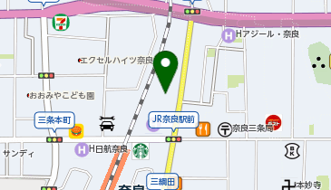 Agu hair parfait奈良駅前店の地図画像