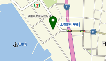 Agu hair laki土崎店の地図画像