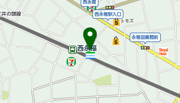 Agu hair guzman西永福店の地図画像