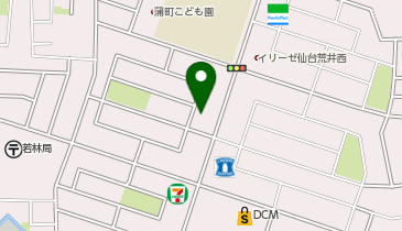 Agu hair daysなないろの里店の地図画像
