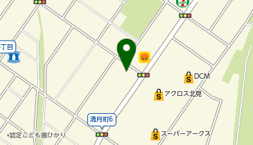 Agu hair spira北見店の地図画像