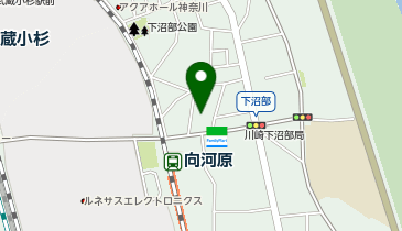 Agu hair tela武蔵小杉店の地図画像