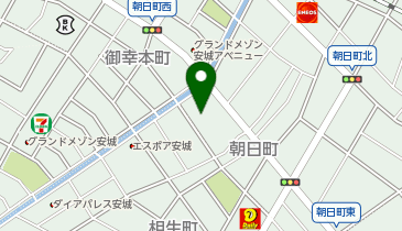 MEN&rsquo;S HAIR BLEACHi 安城店の地図画像