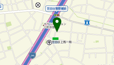 メンズサロン FADE&LINE 三軒茶屋店の地図画像