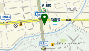 Agu hair olto 新瑞橋店の地図画像