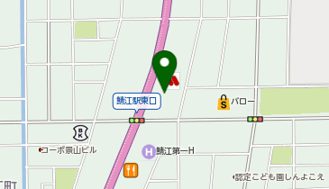 Agu hair birch鯖江店の地図画像