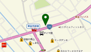 Agu hair kivi 東金店の地図画像