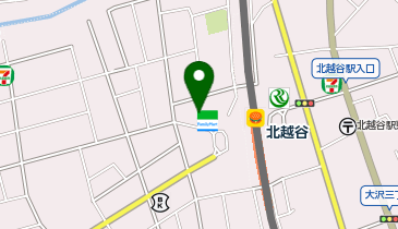 Agu hair carol北越谷店の地図画像